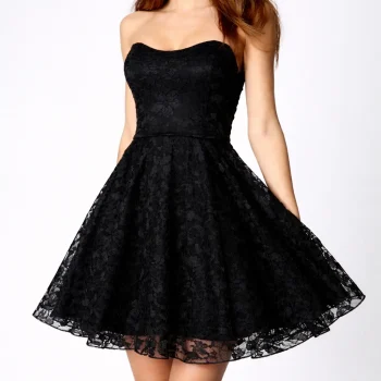 РОКЛЯ ЗА ОФИЦИАЛЕН СЛУЧАЙ - ТИП БЮСТИЕ